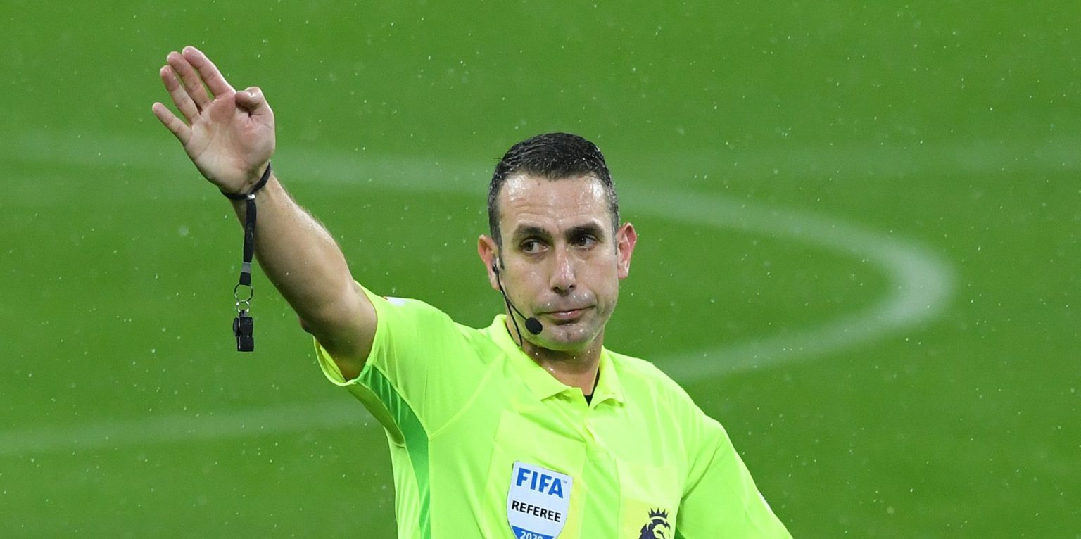 Liverpool fans react at David Coote is removed from VAR duty for Leicester clash