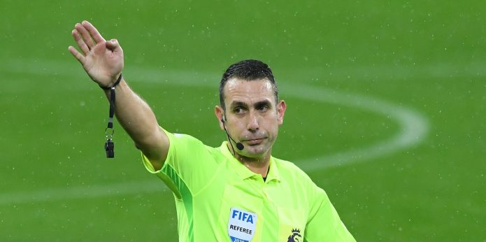 Liverpool fans react at David Coote is removed from VAR duty for Leicester clash