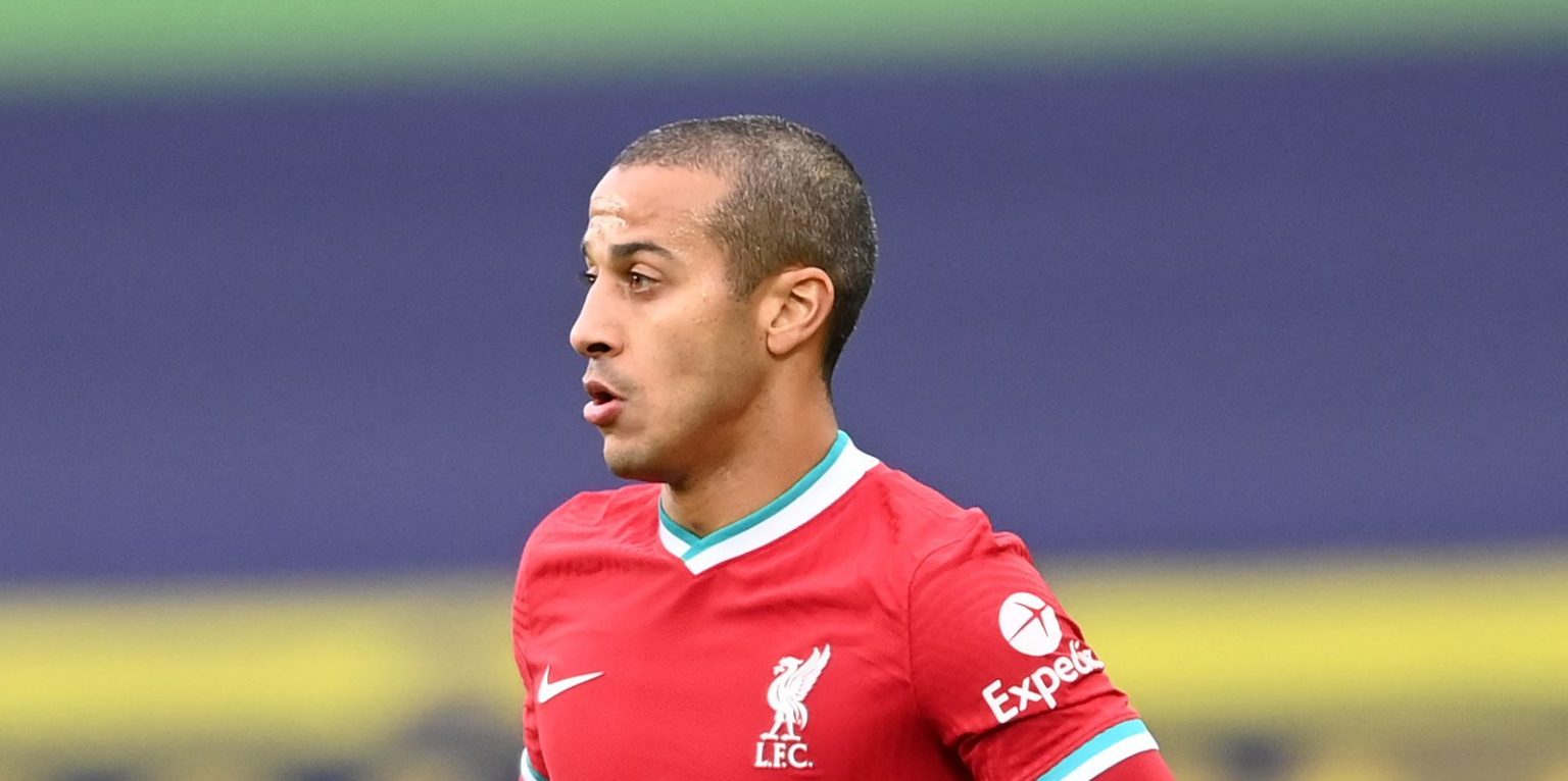 Journalist reveals Thiago could return for Liverpool’s clash with Atalanta