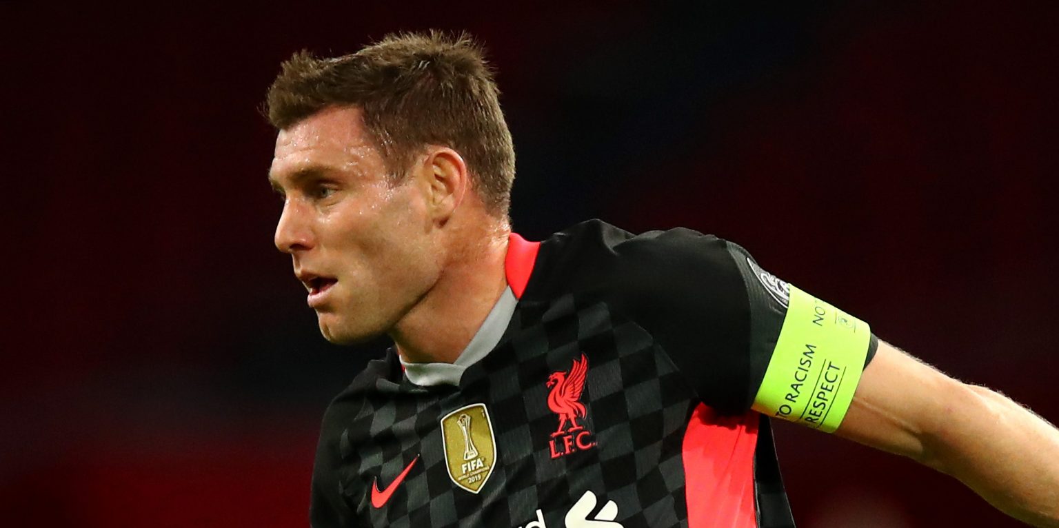 Liverpool fans are in awe of Milner after posting video of gym work
