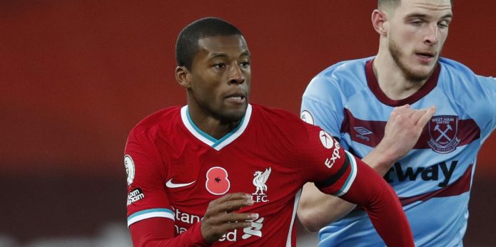 Wijnaldum continues to be cagey about Liverpool future