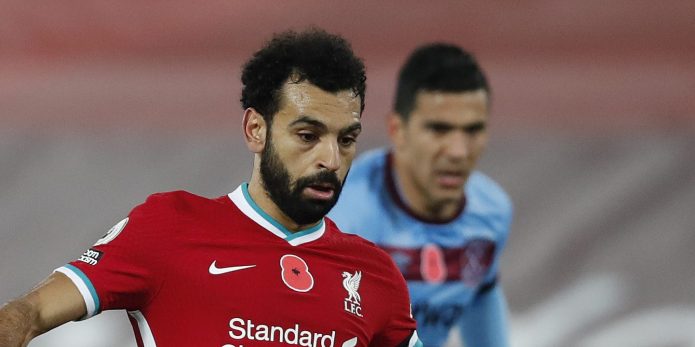 Liverpool fans challenge Lineker after Salah is accused of diving