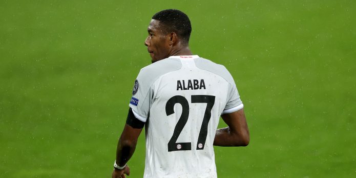 Liverpool could sign Alaba for £30m in January