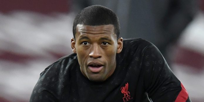 Incredible statistic sums up Gini Wijnaldum’s vast influence at Liverpool