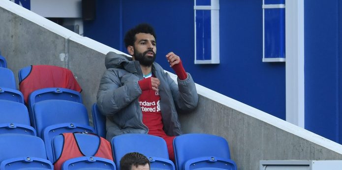Mohamed Salah targeted again by pundits after Liverpool’s draw with Brighton