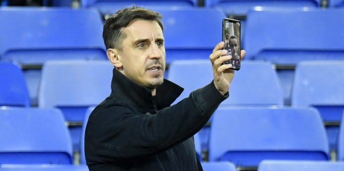 Gary Neville gives Premier League title verdict on Liverpool