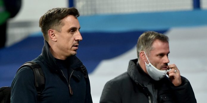 Carragher has hilarious dig at Neville after Klopp’s latest comments