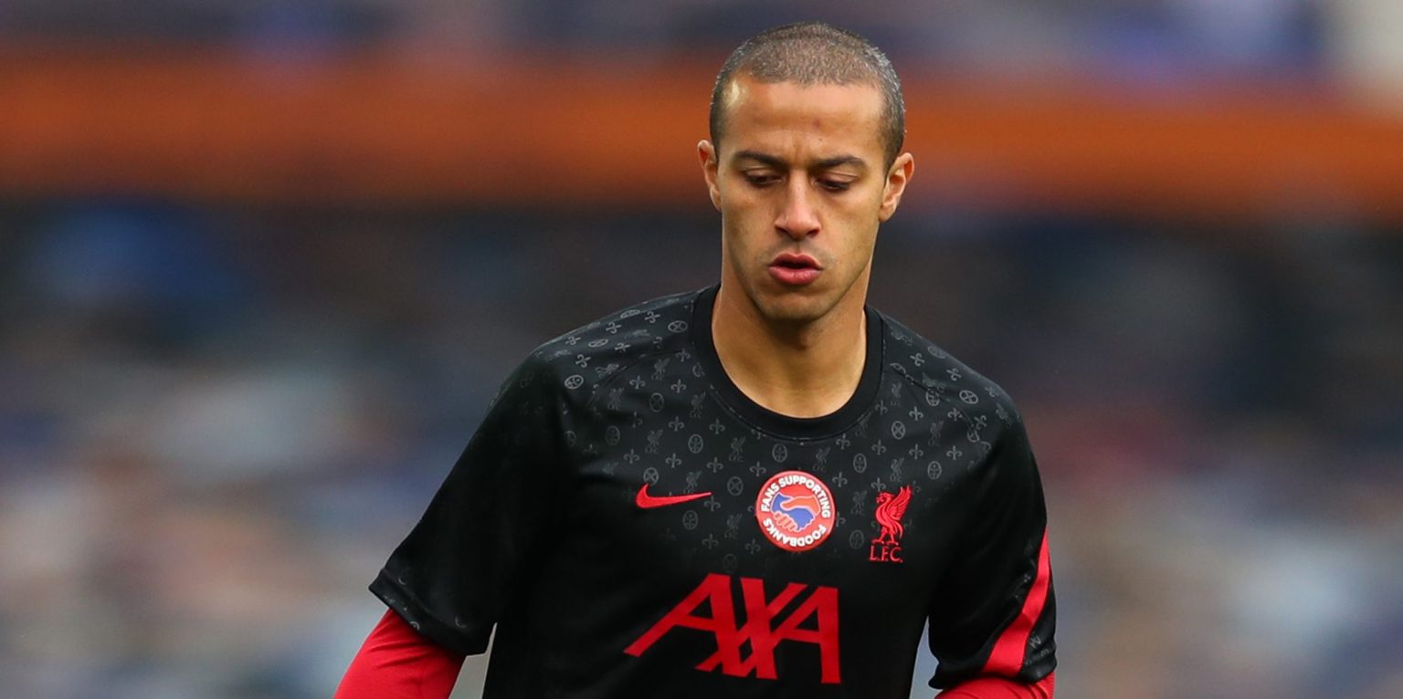 Liverpool fans delighted as Thiago Alcantara returns to training