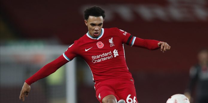 Liverpool boosted as James Pearce provides update on Trent Alexander-Arnold