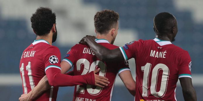 Liverpool trio named as Premier League’s best attacking unit