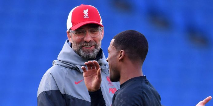 Jurgen Klopp reportedly urges FSG to offer Gini Wijnaldum new contract