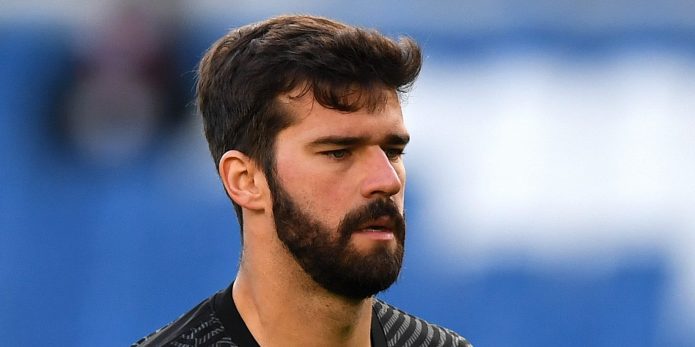Liverpool fans are worried after Alisson isn’t seen in Ajax training photos