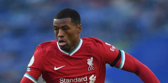 “I love this player” – Rio Ferdinand heaps praise on Gini Wijnaldum