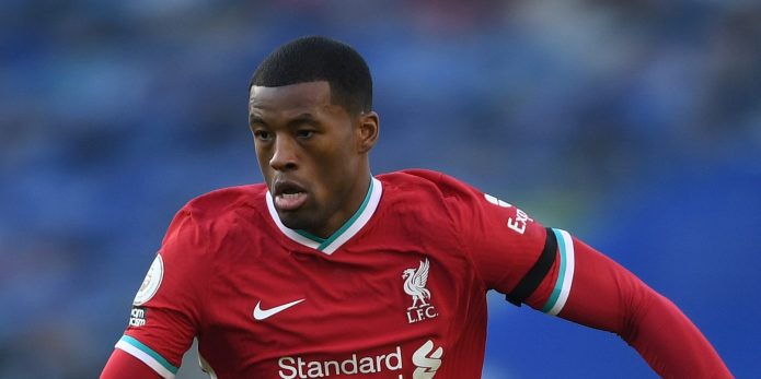 Barcelona could agree deal for Gini Wijnaldum in January