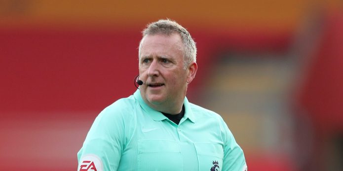 Liverpool fans fume over choice of referee for Crystal Palace clash