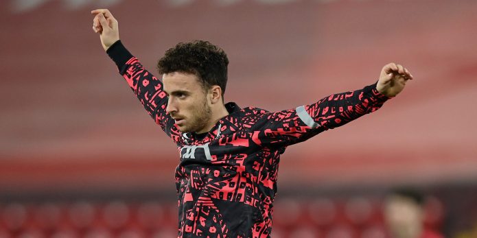 Liverpool fans bemoan Diogo Jota’s potential injury ahead of Fulham clash
