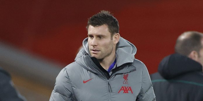 James Milner’s latest act sums up his professionalism and team ethic