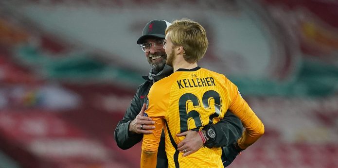 Noel Whelan full of praise for Caoimhin Kelleher’s Liverpool form