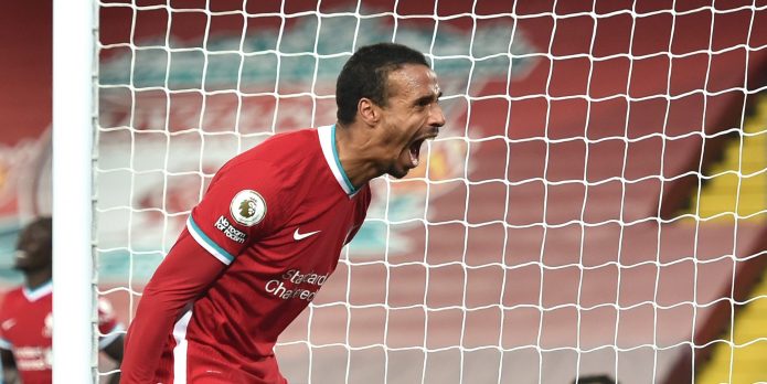 Joel Matip still a doubt for Liverpool’s clash with Tottenham