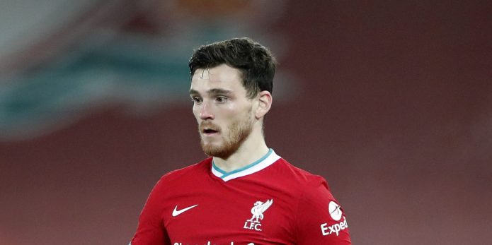 Liverpool fans laud Andy Robertson as fresh footage from Wolves win emerges