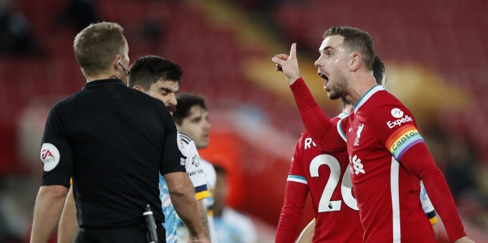 Jordan Henderson’s brilliant response to Conor Coady’s dive sums up his leadership