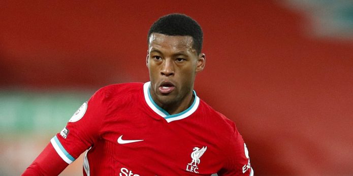Wijnaldum wants more time to consider Liverpool future, claims journalist