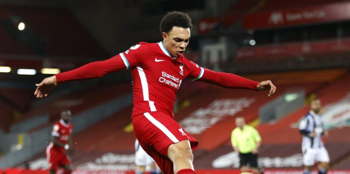 Liverpool fans criticise Alexander-Arnold and Salah after West Brom draw