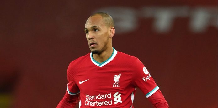 Fabinho reveals he had never played at centre-back before this season