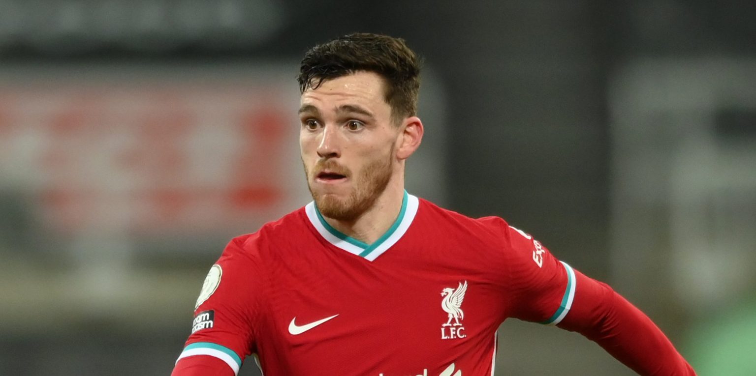 Liverpool fans hail Andy Robertson after social media post
