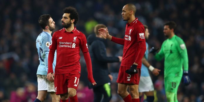 Fabinho plays down rumours over Mohamed Salah’s uncertain future