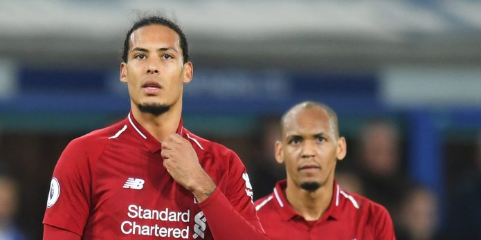 Van Dijk and Fabinho are priority contract extensions at Liverpool, claims journalist