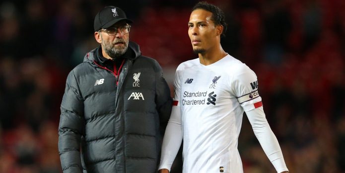 Liverpool fans react to Jurgen Klopp’s optimistic Virgil van Dijk update