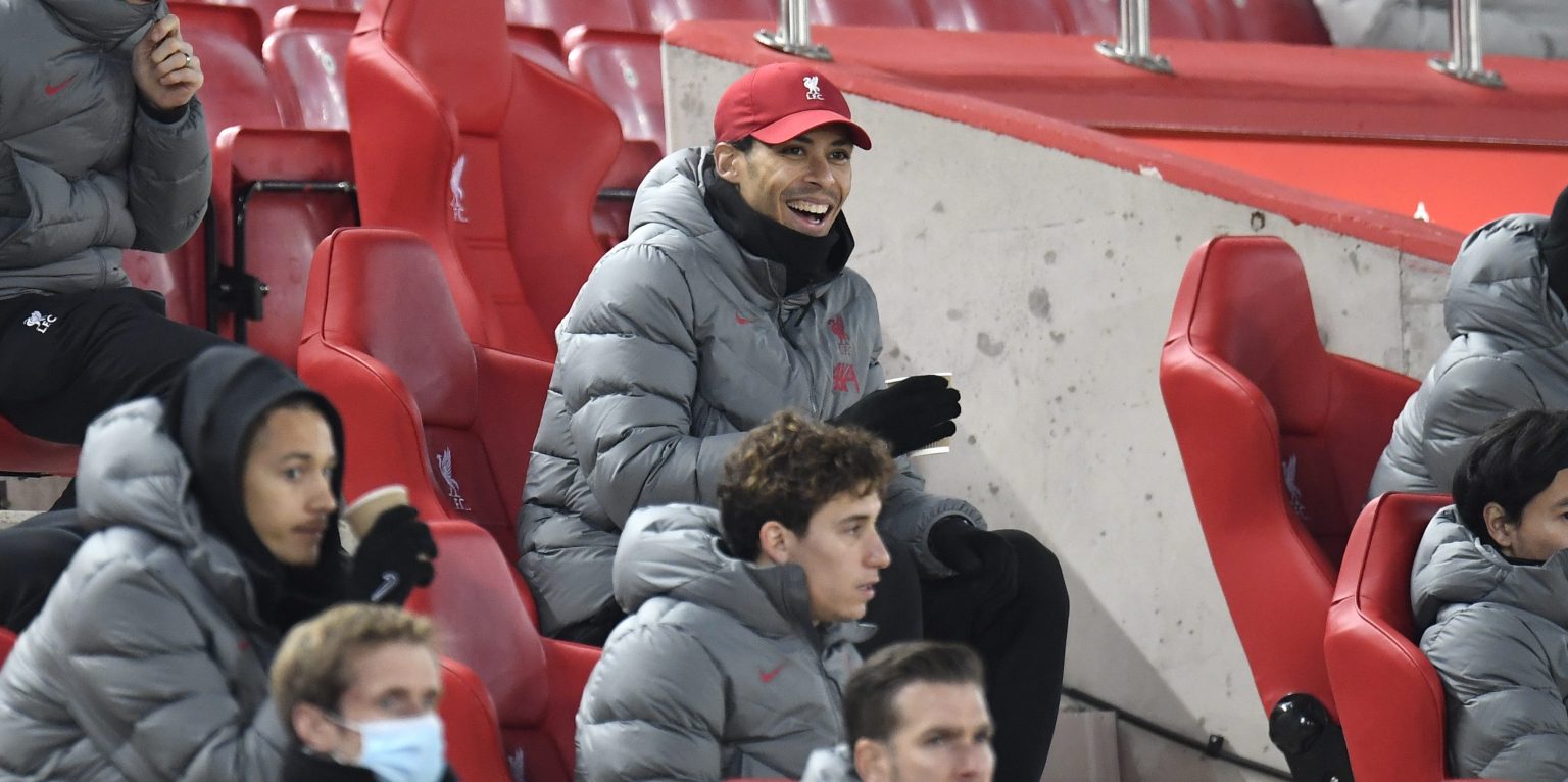 Virgil van Dijk could be back in February or March, claims pundit