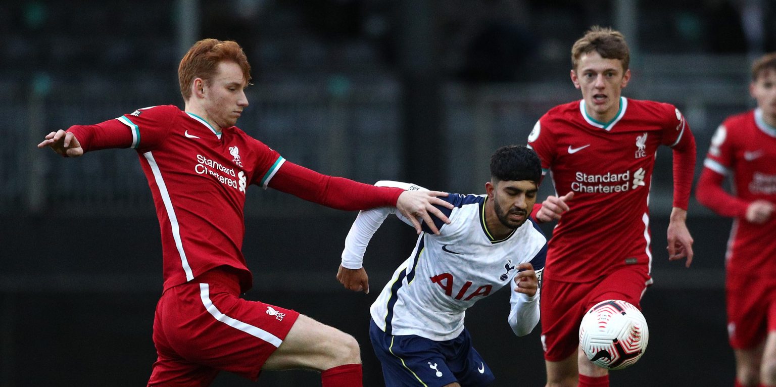 Van den Berg impresses for Liverpool’s U23s and could become centre-back option
