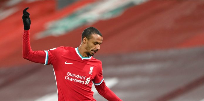 Liverpool fans react as Jurgen Klopp hints Joel Matip could still face Man United