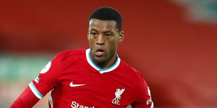 Gini Wijnaldum ‘continues thinking about’ joining Barcelona, claims report