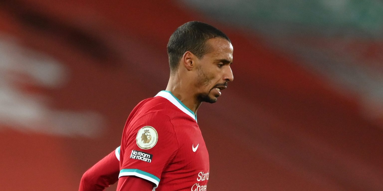 Joel Matip available for Liverpool’s Premier League clash with Burnley