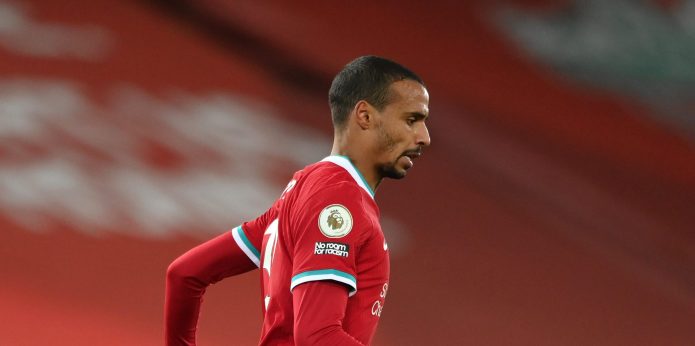 Liverpool’s new centre-back will replace Joel Matip, claims journalist