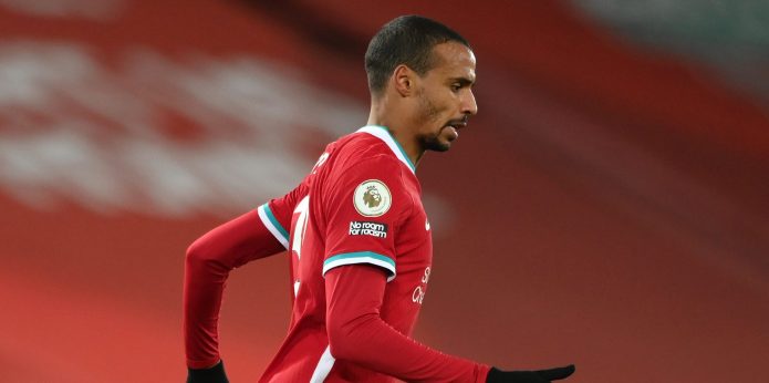 Liverpool hopeful that Matip will return for Man United clash