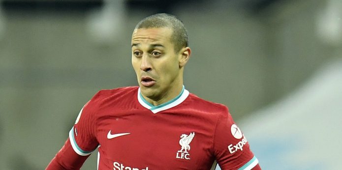 Thiago “in contention” to start against Southampton, says Jurgen Klopp