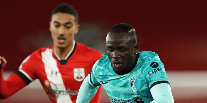 Carragher claims Mane was Liverpool’s best player in Southampton defeat