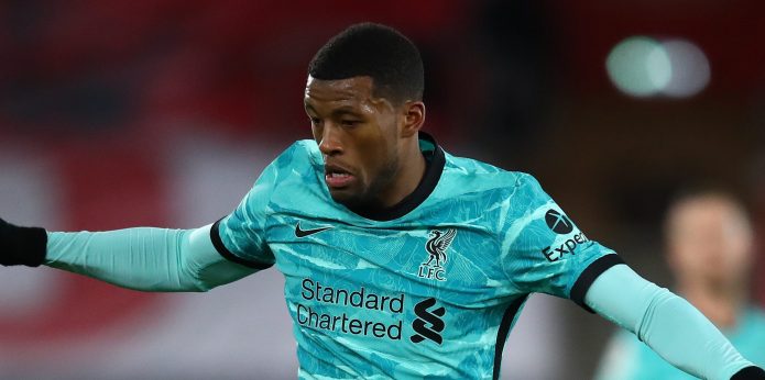 Gini Wijnaldum has ‘given the green light’ for Barcelona to sign him in January
