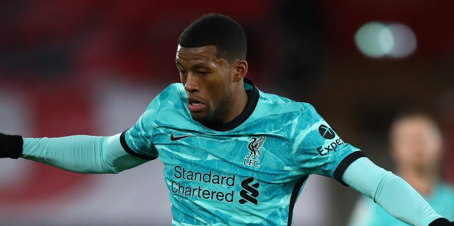 Gini Wijnaldum set to leave Liverpool for Barcelona, report claims