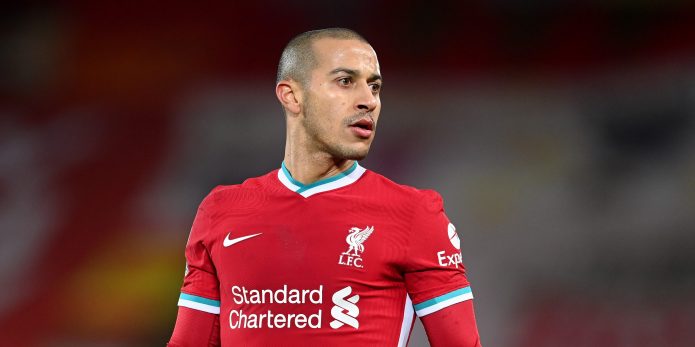 Liverpool fans are left stunned by pundit’s criticism of Thiago