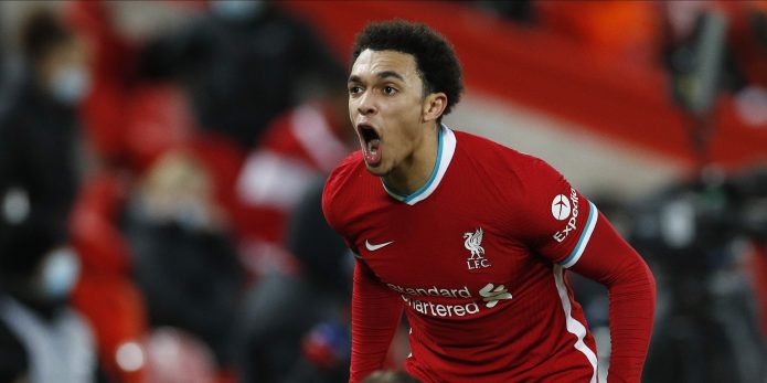 Liverpool fans are concerned about Trent’s form after another poor display