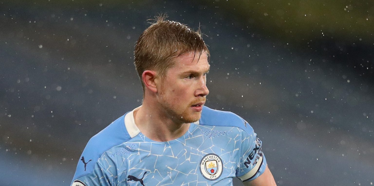Kevin De Bruyne doubtful for Liverpool clash after picking up injury