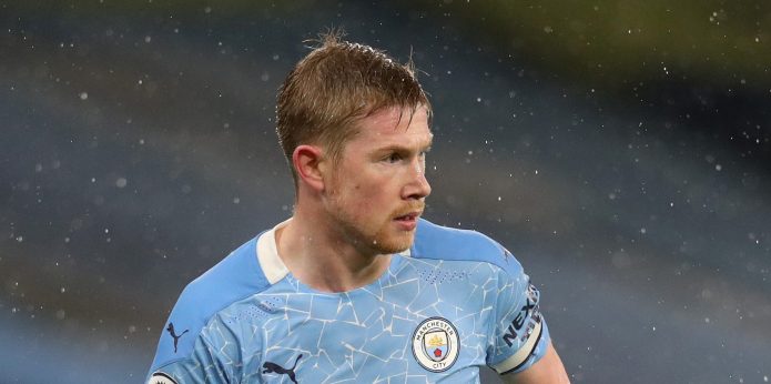 Kevin De Bruyne doubtful for Liverpool clash after picking up injury