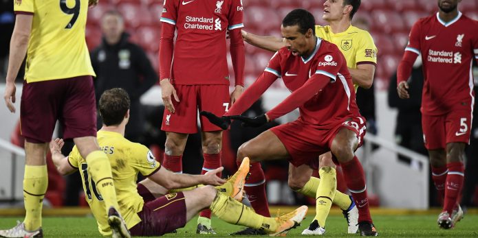 Liverpool fans love Matip’s latest antics during shock defeat to Burnley
