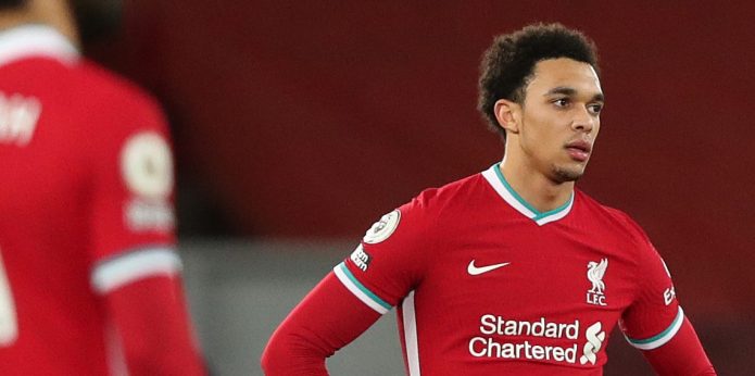 Liverpool fans lambast Trent after dreadful performance against Burnley