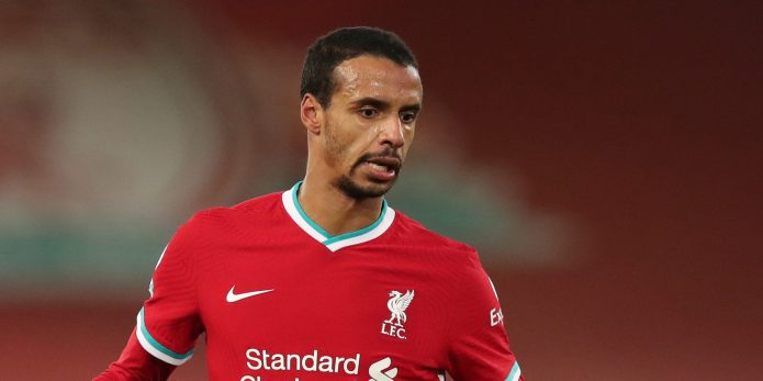 Liverpool handed Joel Matip injury boost ahead of vital meeting with Tottenham